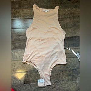 Peachy/Tan bodysuit